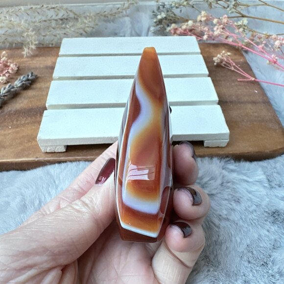 New Carnelian Flame/Free Form - Picture 4 of 7